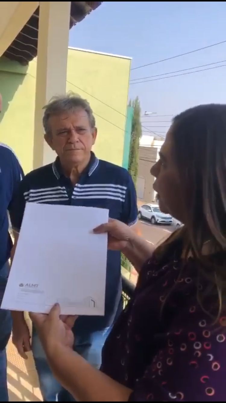 SISMA entrega ‘Carta Pauta’ ao filiado e pai do deputado estadual Thiago Silva